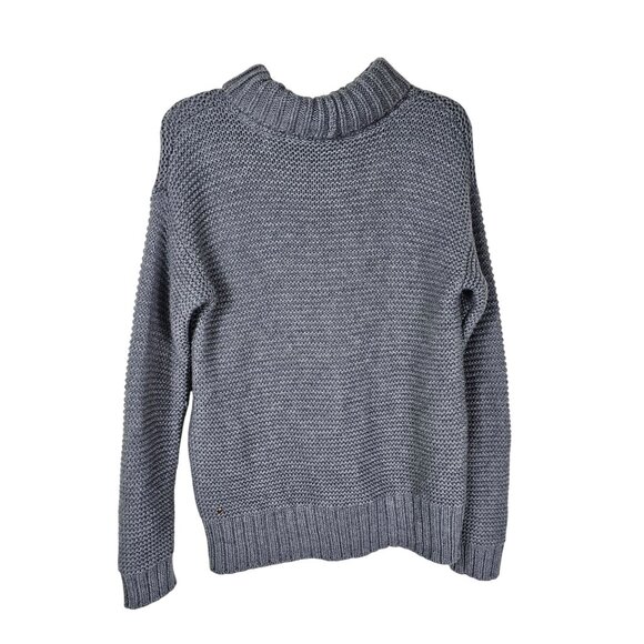 Lululemon Karma Kurmasana Sweater Merino Wool Heathered Medium Grey Size 6 - Picture 5 of 8